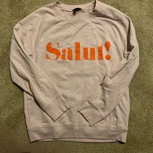 J.crew crew neck sweatshirt